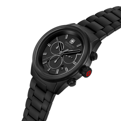 Swiss Military Hanowa Navalus Pro Chrono Stealth SMWGI0004230 Herren • Saphirglas • Chronograph 10 ATM, Bild 2