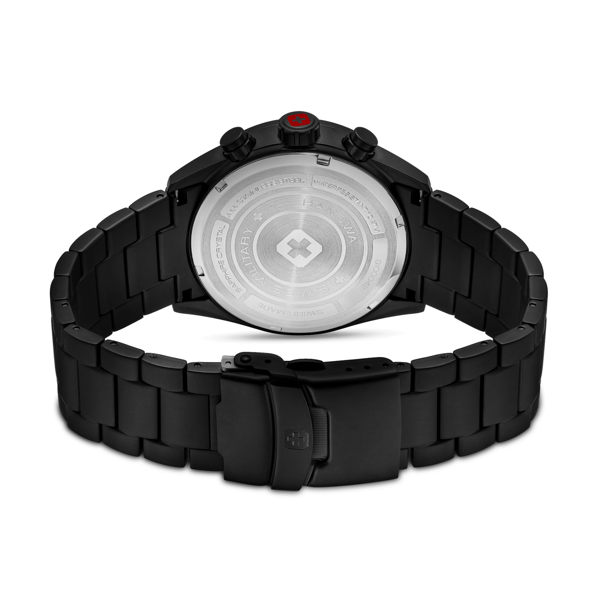 Swiss Military Hanowa Navalus Pro Chrono Stealth SMWGI0004230 Herren • Saphirglas • Chronograph 10 ATM, Bild 5