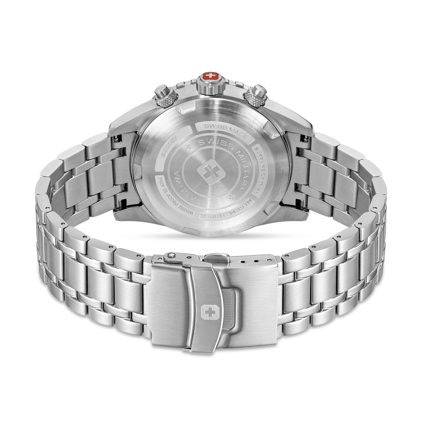 Swiss Military Hanowa Thunderbolt SMWGI0005701-SET Herrenuhr Weiß • Saphirglas • Chronograph Set 10 ATM, Bild 6