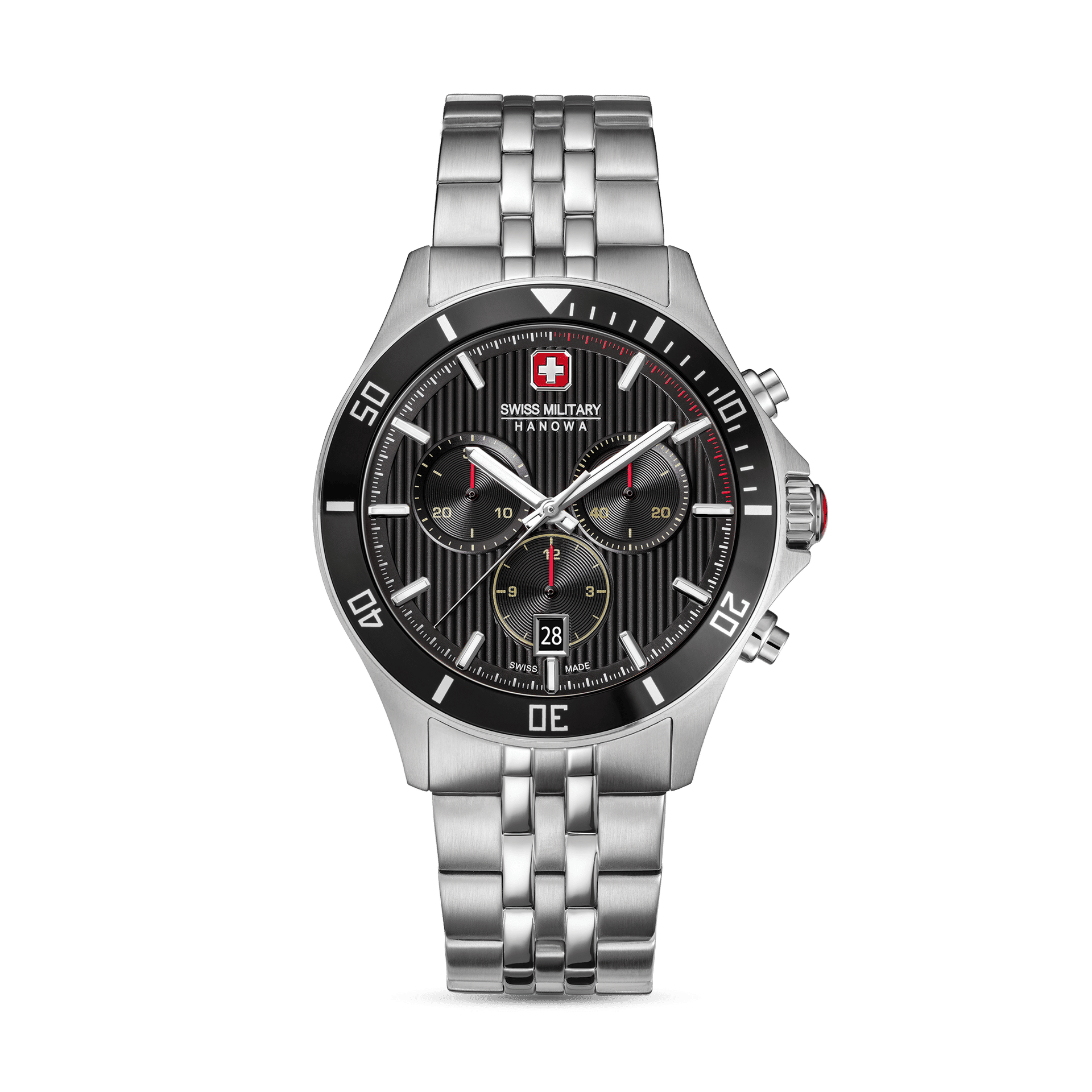 Swiss Military Hanowa Flagship Heritage Chrono SMWGI0007601 Herren • Saphirglas • Chronograph 10 ATM