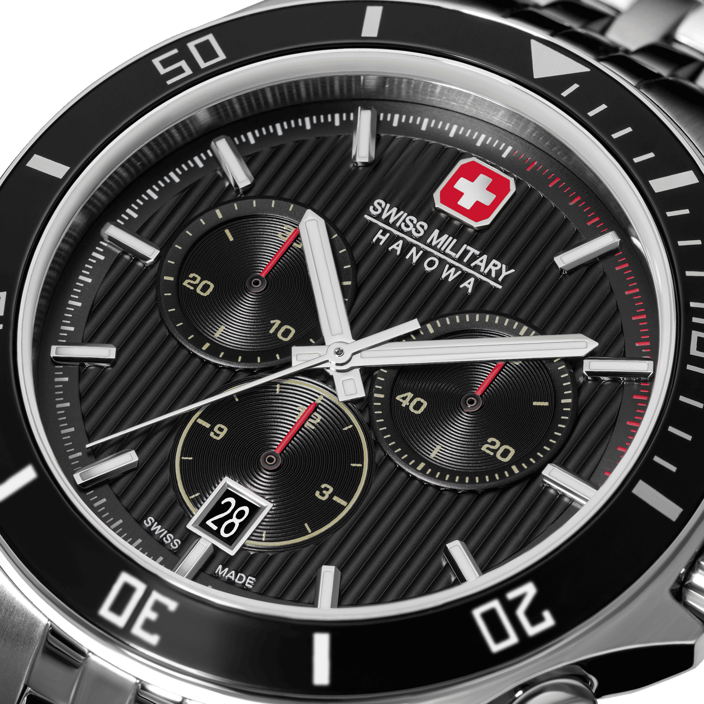 Swiss Military Hanowa Flagship Heritage Chrono SMWGI0007601 Herren • Saphirglas • Chronograph 10 ATM, Bild 4