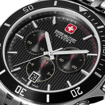 Swiss Military Hanowa Flagship Heritage Chrono SMWGI0007601 Herren • Saphirglas • Chronograph 10 ATM, Bild 4