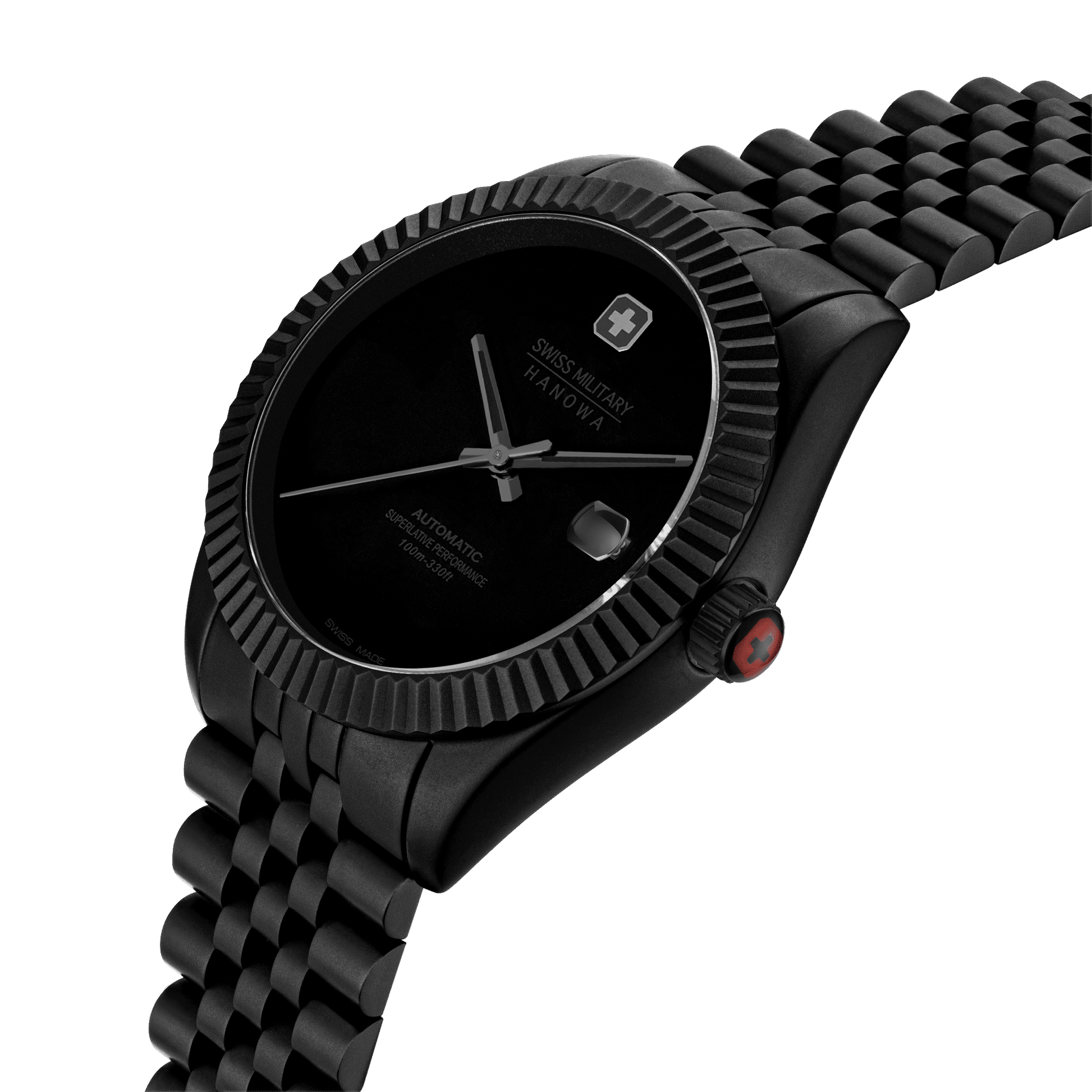 Swiss Military Hanowa Dark Night SMWGL0005530 Herren • Automatikwerk Soprod P024 • Saphirglas, Bild 2