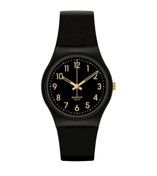 Swatch Originals Medium SO28B113 Golden Tac Armbanduhr • Quarzwerk • Unisex-Stil