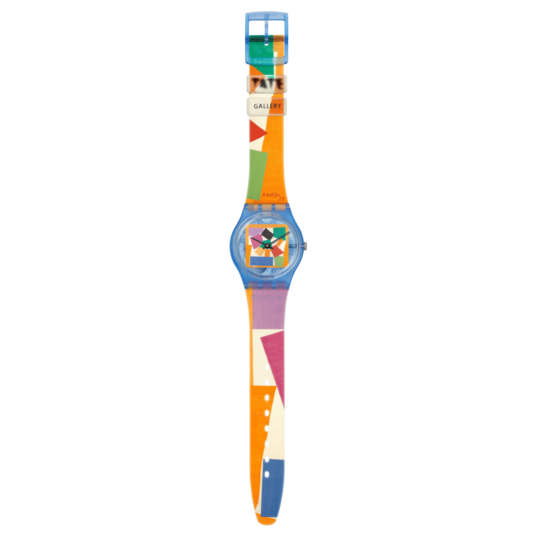Swatch Originals Medium SO28Z127 Matisse's Snail Armbanduhr Transparent • Biosourced Gehäuse • Kunstdruck-Zifferblatt, Bild 3
