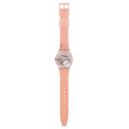 Swatch Originals SO28Z700 Armbanduhr Turner's Scarlet Sunset • Biosourced Gehäuse • Leuchtzeiger, Bild 5