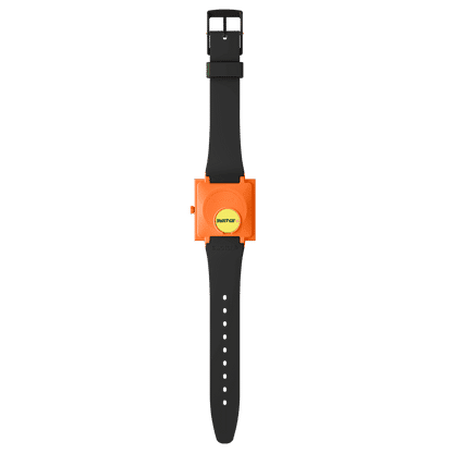 Swatch Break Time SO34Z101 Armbanduhr Orange • Bioceramic-Gehäuse • Leuchtzeiger, Bild 5