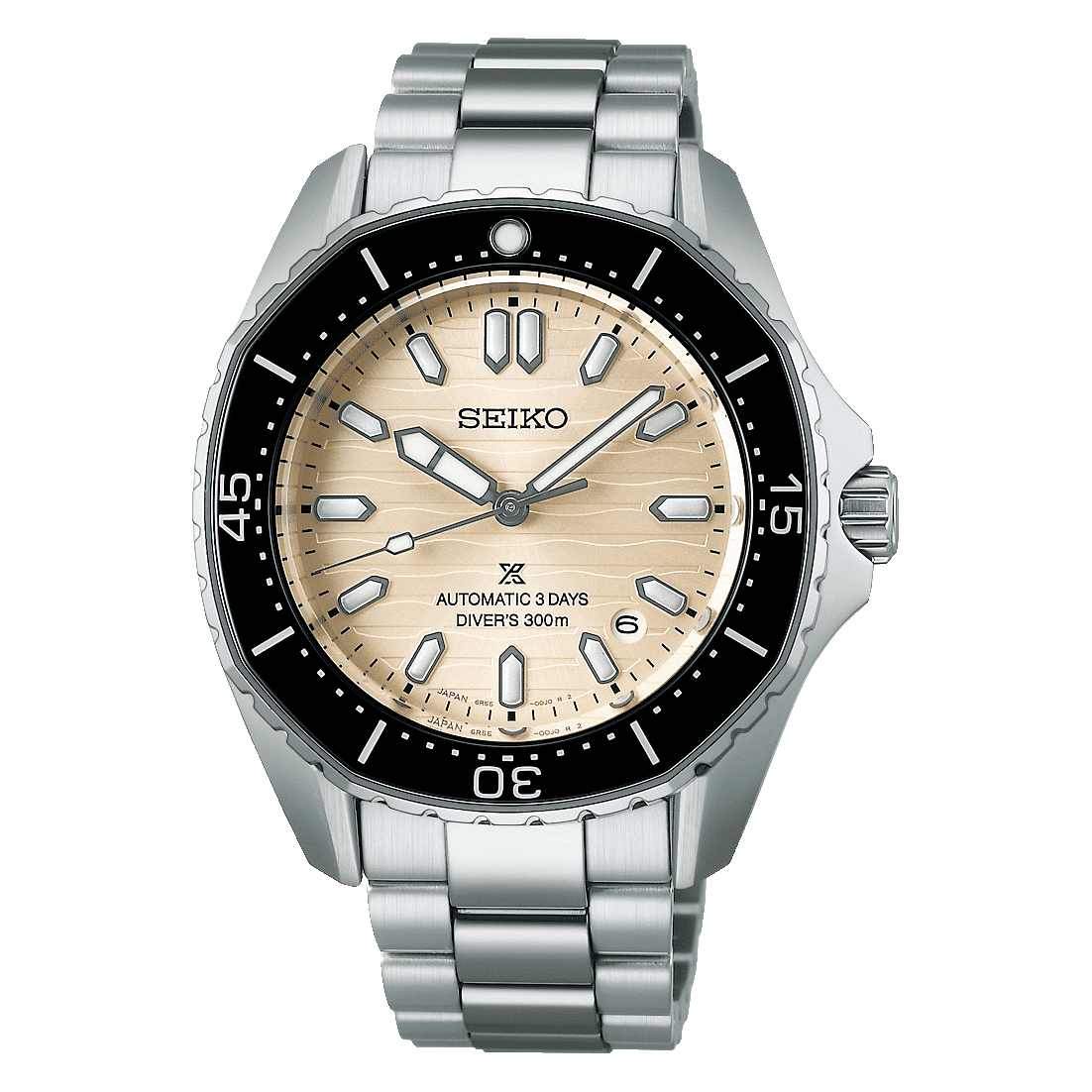 Seiko SPB481J1 Prospex Sea Herrenuhr Beige • Automatikwerk Kaliber 6R55 • 300 m Wasserdicht, Bild 2