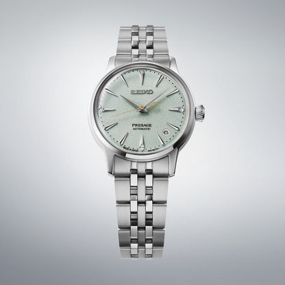 Seiko SRPL63J1 Damenuhr Presage Cocktail Time Frozen Mojito • Automatik mit Diamant-Zifferblatt • 5 bar Wasserdicht, Bild 3