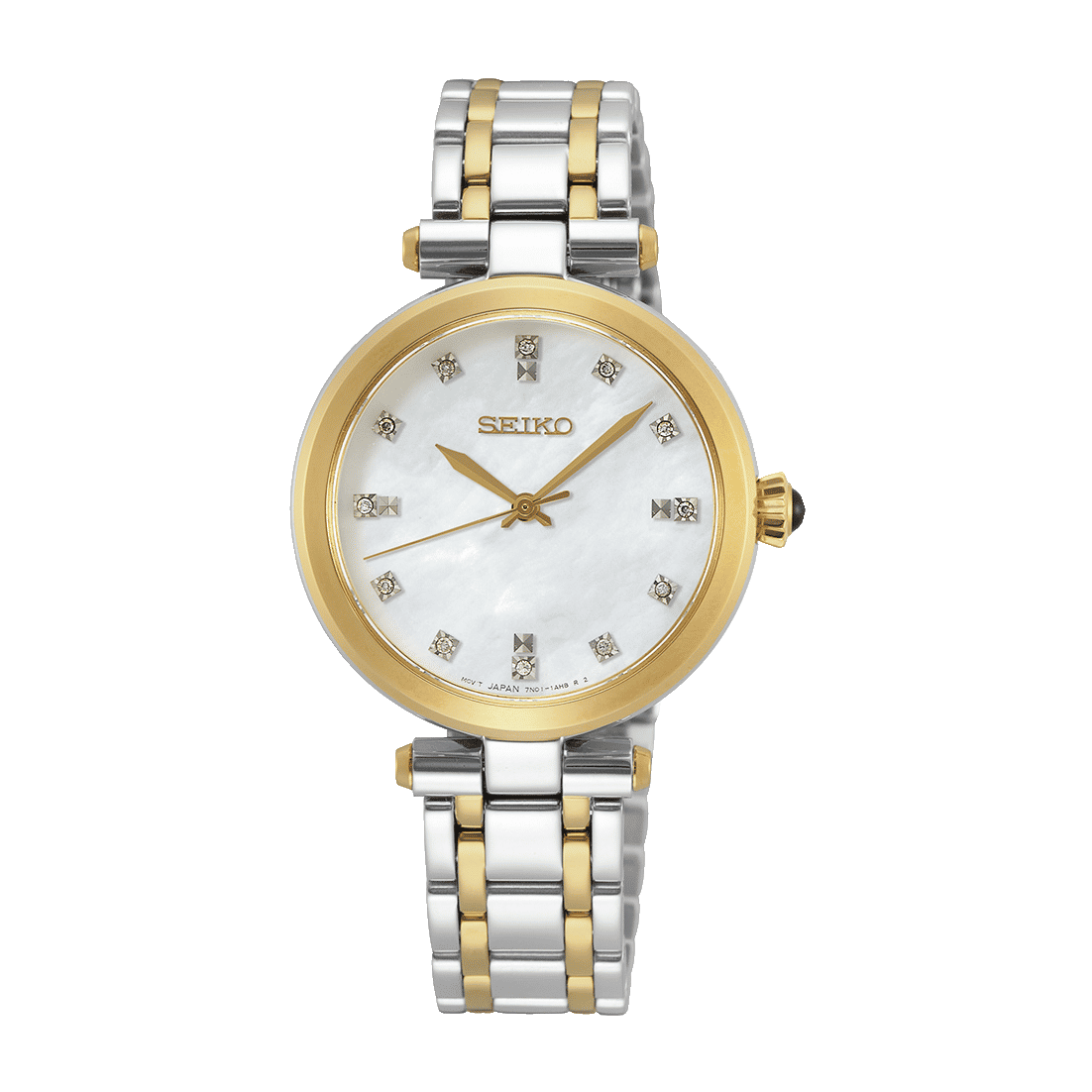 Seiko SRZ532P1 Conceptual Series Damenuhr Silber • Saphirglas • Diamant-Zifferblatt
