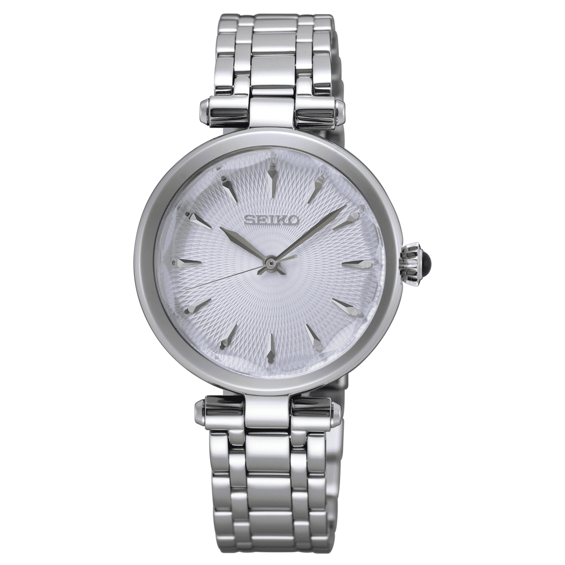 Seiko Classic SRZ553P1 Damen Armbanduhr • Hardlex-Kristallglas • 5 Bar Wasserdicht