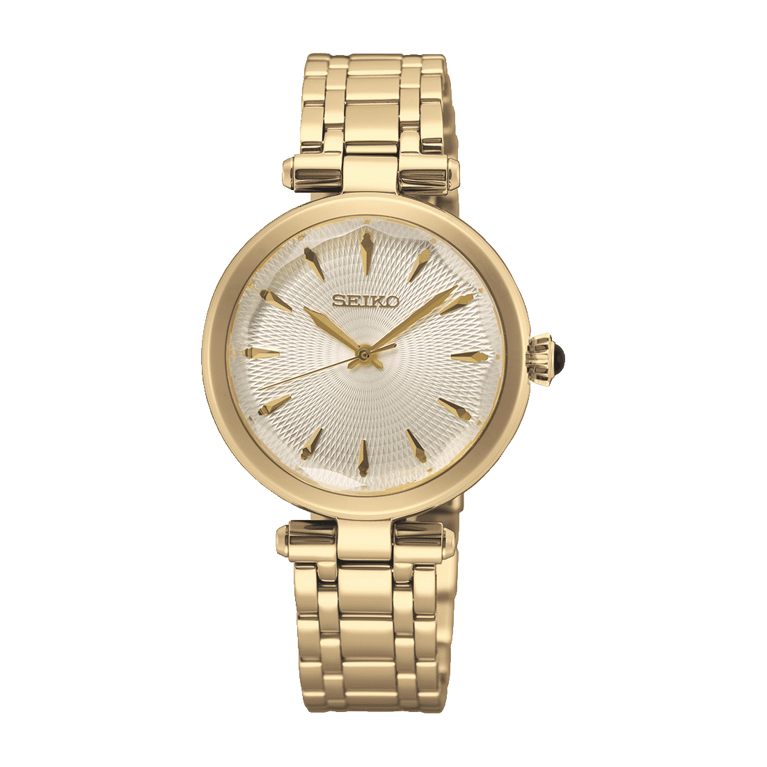 Seiko SRZ554P1 Damen Armbanduhr • Hardlex-Kristallglas • 5 Bar Wasserdicht