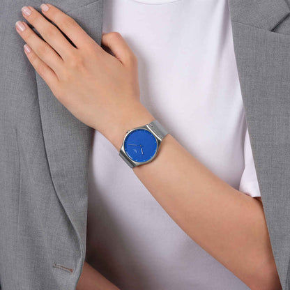 Swatch New Skin Irony SS07S157M Herrenuhr Silber • Ultradünnes Metallgehäuse • Modernes Design, Bild 8