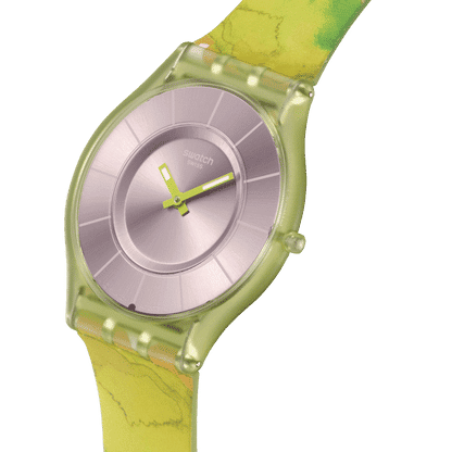 Swatch Paradise Canopy SS08G112 Damen Armbanduhr Transparent • Biosourced Gehäuse • Leuchtzeiger, Bild 3