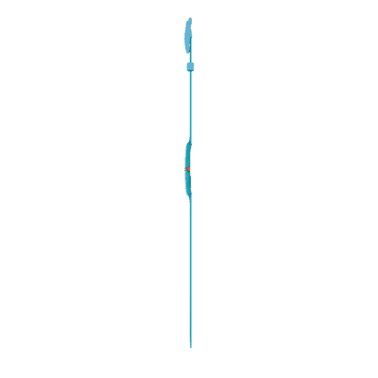 Swatch Skin SS08N114 Radiantly Teal Damenuhr • Ultra-dünnes Gehäuse aus biobasierten Materialien • Farbverlauf-Zifferblatt