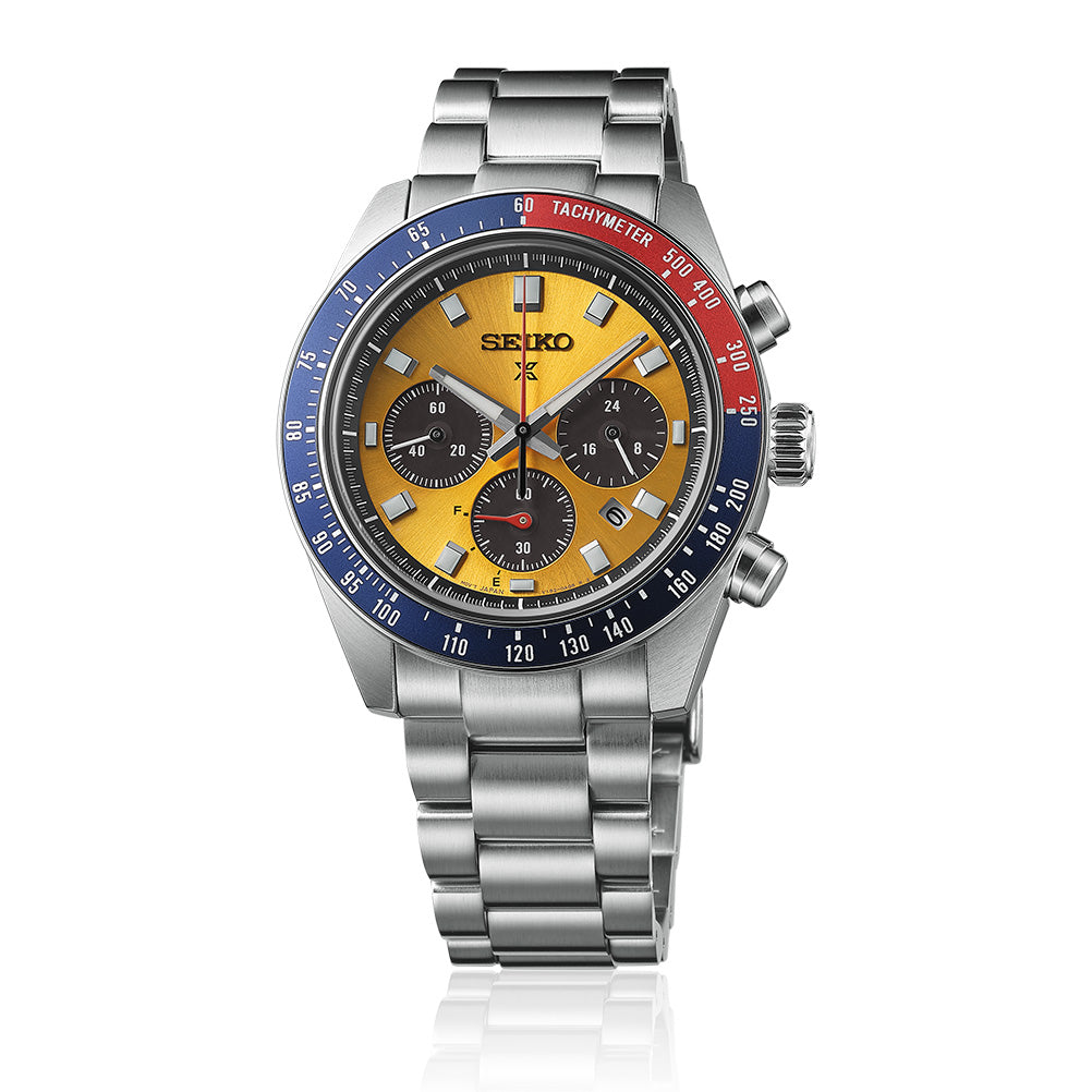 Seiko Prospex Speedtimer SSC947P1 Herren Armbanduhr Blau • Solar-Chronograph • Saphirglas, Bild 6
