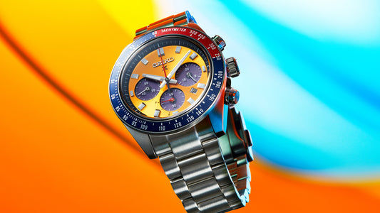 Seiko Prospex Speedtimer SSC947P1 Herren Armbanduhr Blau • Solar-Chronograph • Saphirglas