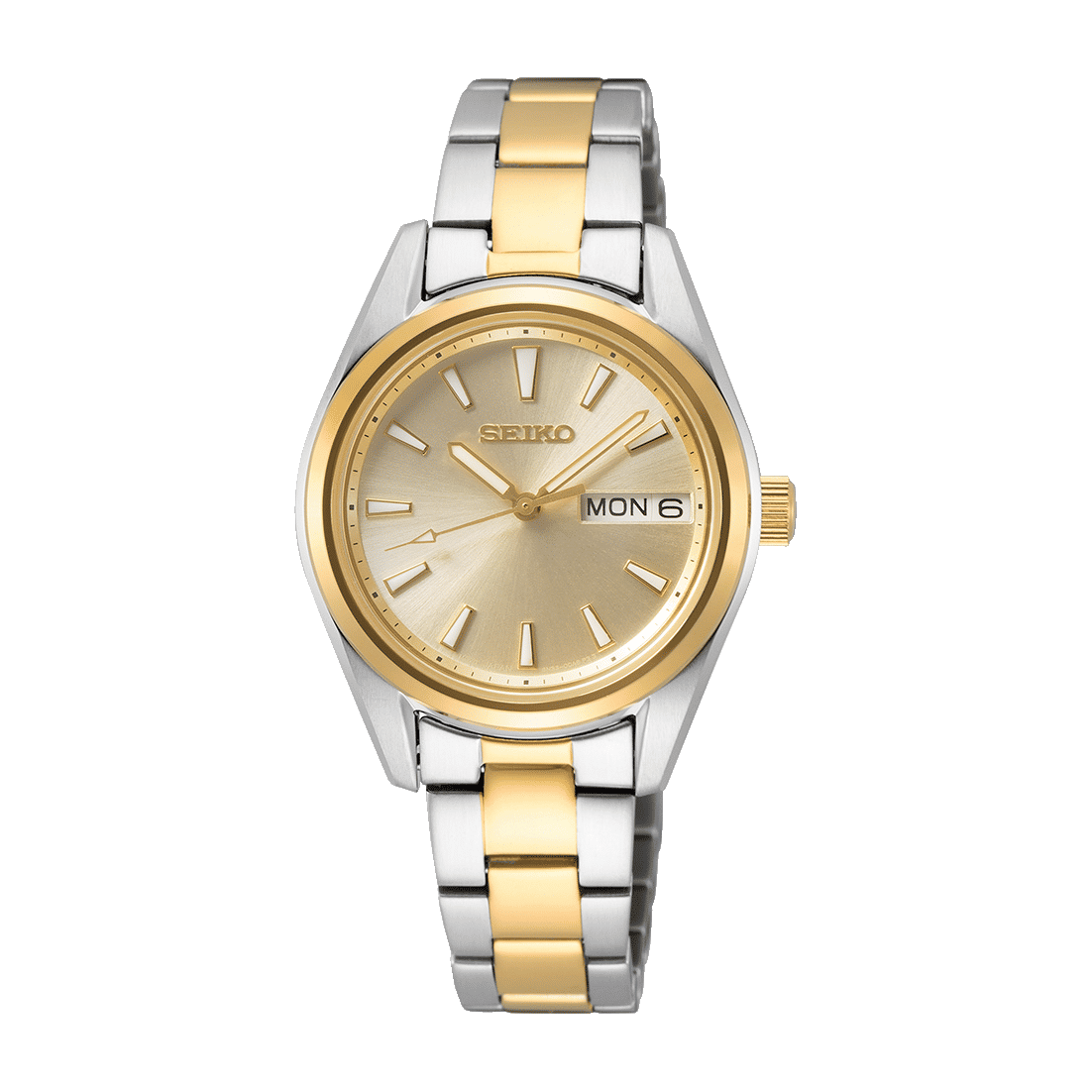 Seiko SUR354P1 Damen Armbanduhr • Saphirglas • 10 Bar Wasserdicht