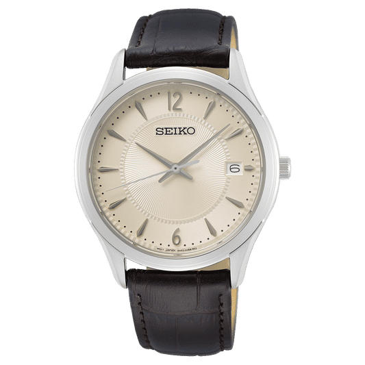 Seiko SUR421P1 Herren Armbanduhr • Saphirglas • 10 Bar Wasserdicht