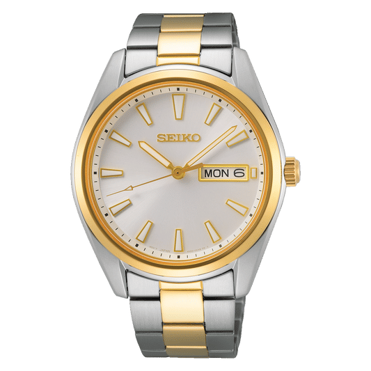 Seiko Conceptual Series SUR446P1 Herrenuhr Silber • Saphirglas mit LumiBrite • 10 Bar Wasserdicht