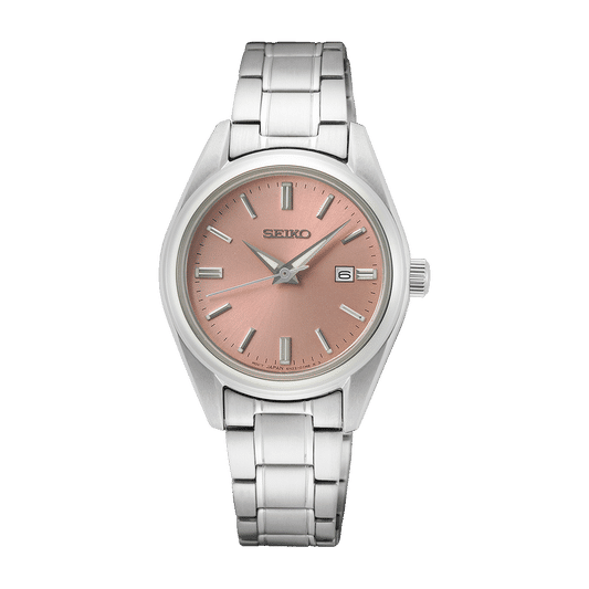 Seiko SUR529P1 Klassik Damenuhr Rosé • Saphirglas • 10 ATM Wasserdicht