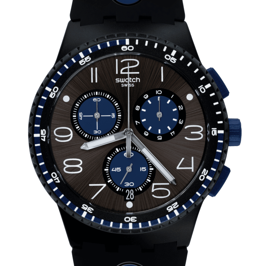 Swatch New Chrono Plastic SUSB406 Kaicco Herren • Chronograph • Schweizer Qualität, Bild 3
