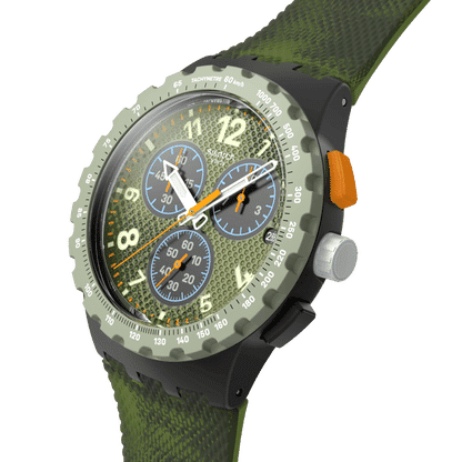 Swatch New Chrono Plastic SUSB423 Midday Camo Herrenuhr • Chronograph • Camouflage-Design, Bild 3