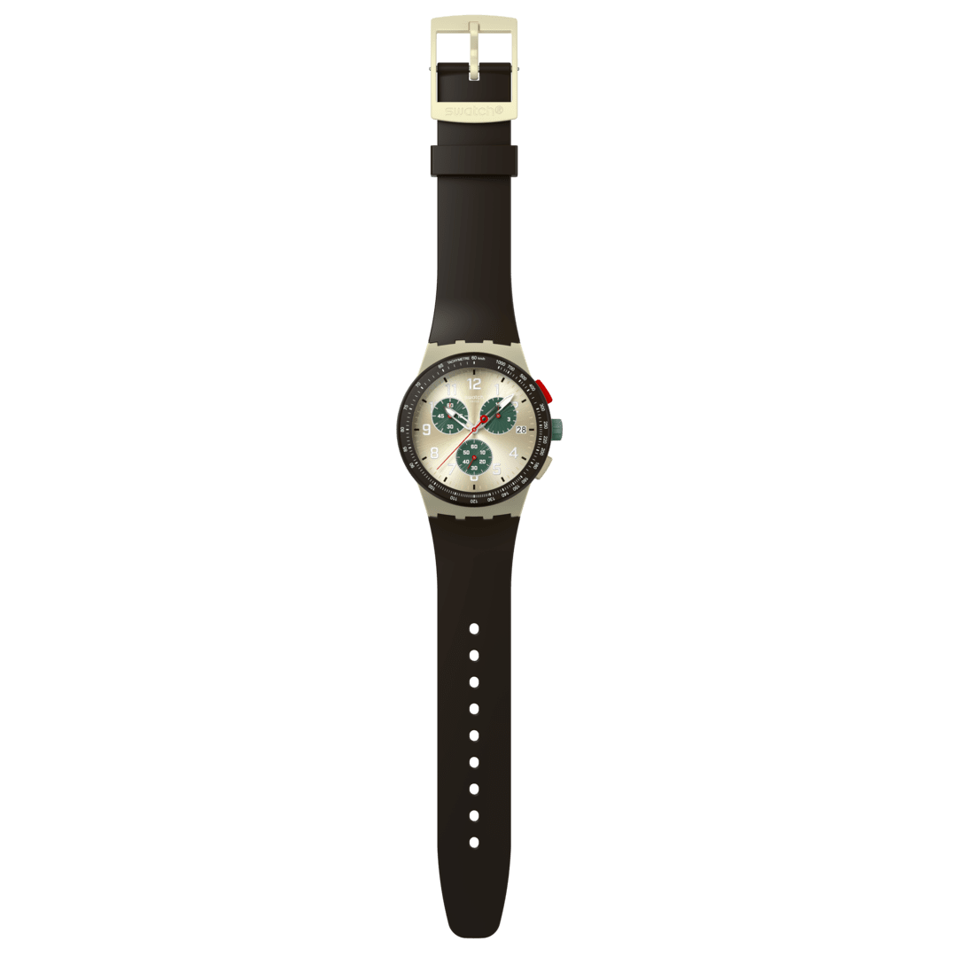 Swatch New Chrono Plastic SUST402 Herren • Chronograph • Leuchtzeiger, Bild 4