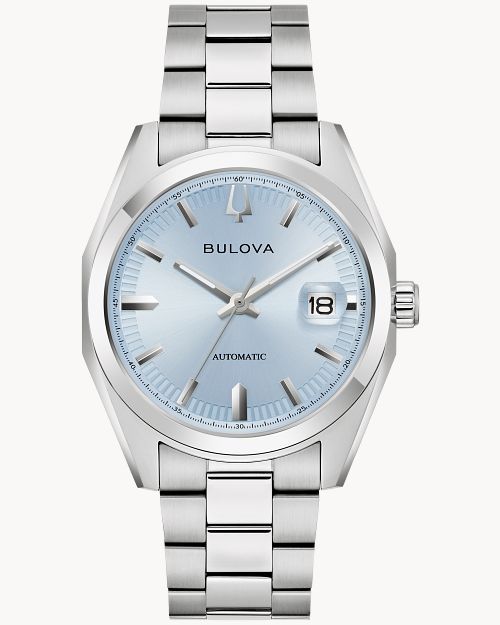 Bulova Surveyor 96B469 Herrenuhr Blau • Automatikwerk • Saphirglas