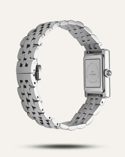 Mockberg Timeless Grand MO312 Damen Armbanduhr Silber • Mineralglas • Miyota Quarzwerk, Bild 7