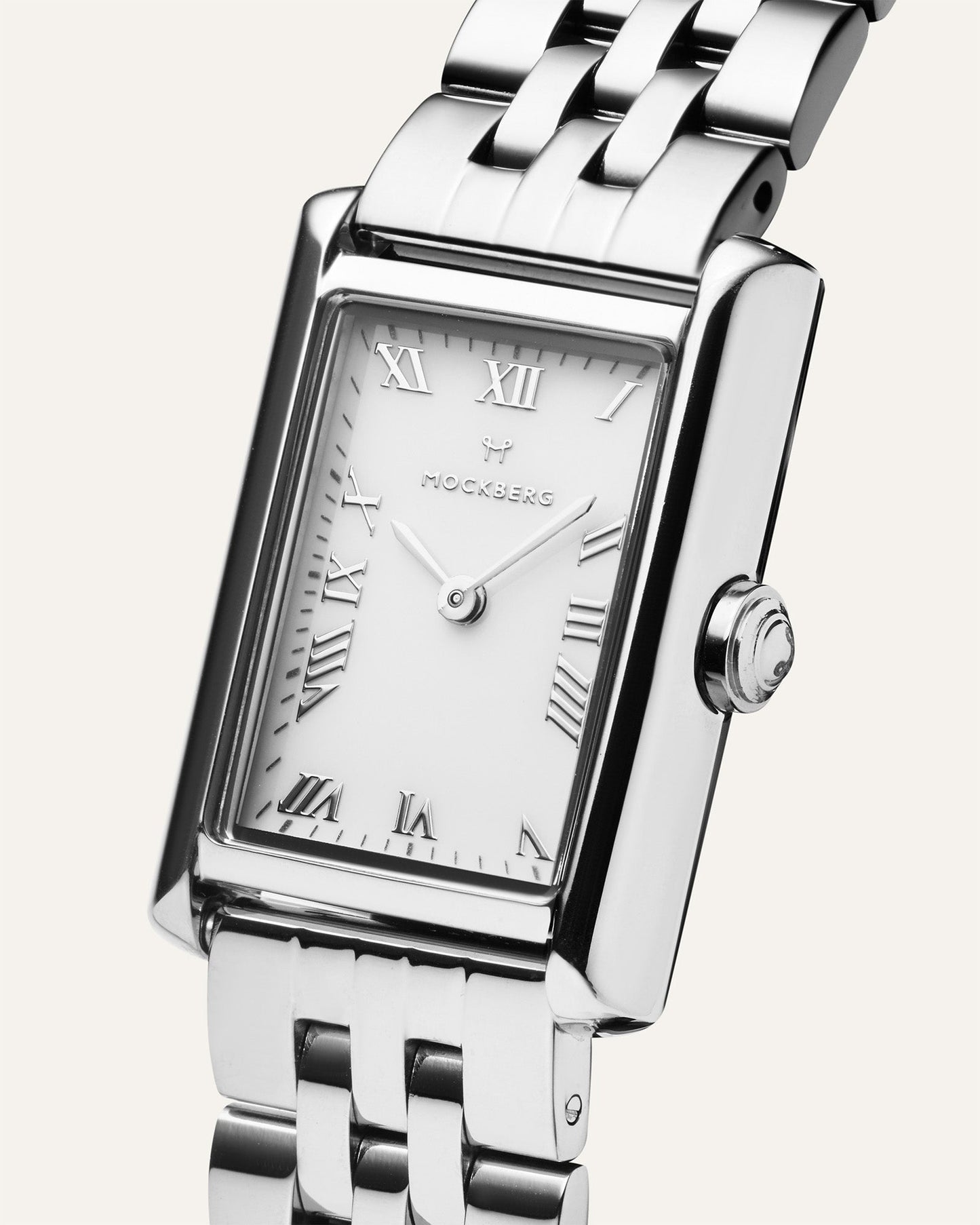 Mockberg Timeless Grand MO312 Damen Armbanduhr Silber • Mineralglas • Miyota Quarzwerk, Bild 4
