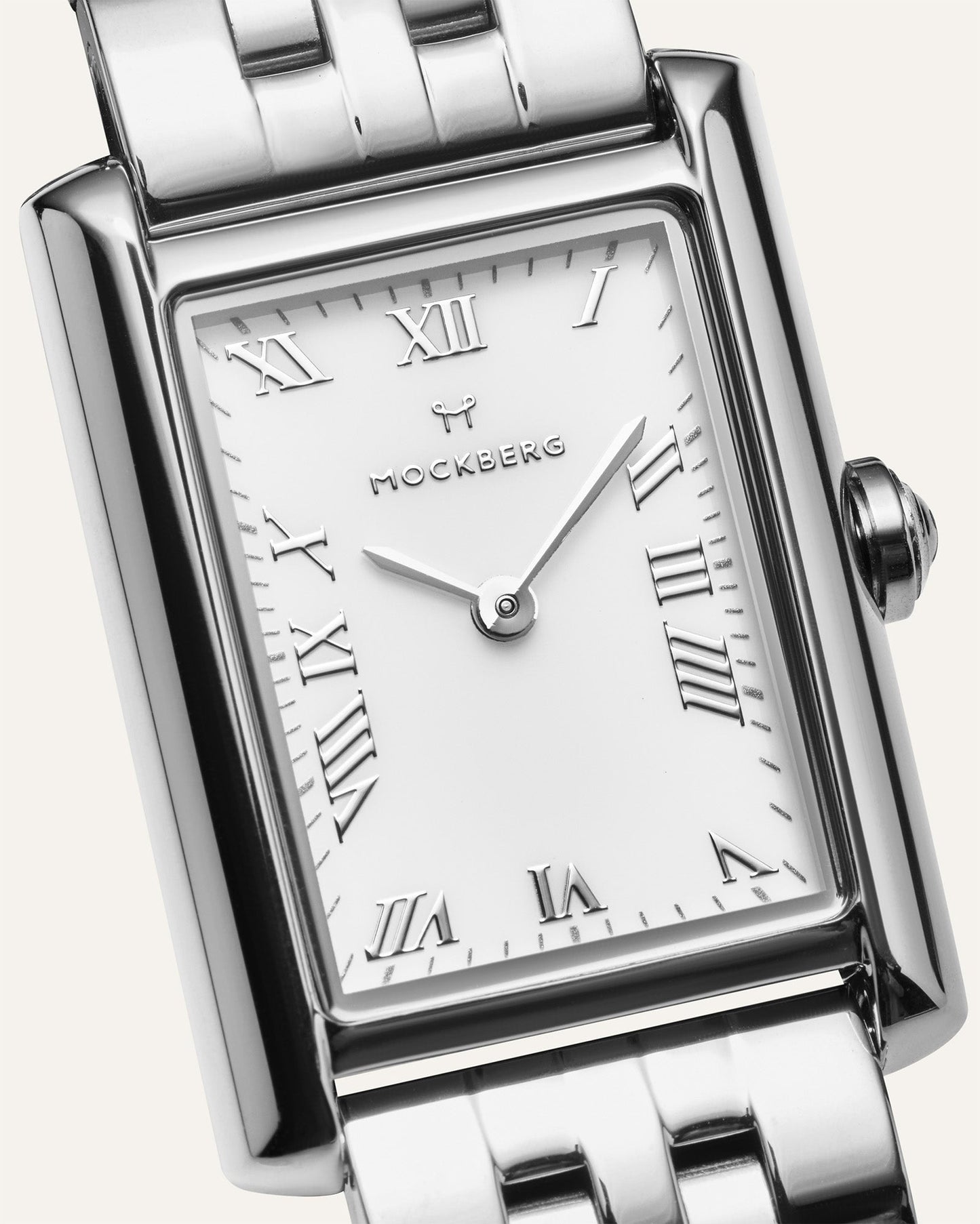 Mockberg Timeless Grand MO312 Damen Armbanduhr Silber • Mineralglas • Miyota Quarzwerk, Bild 5