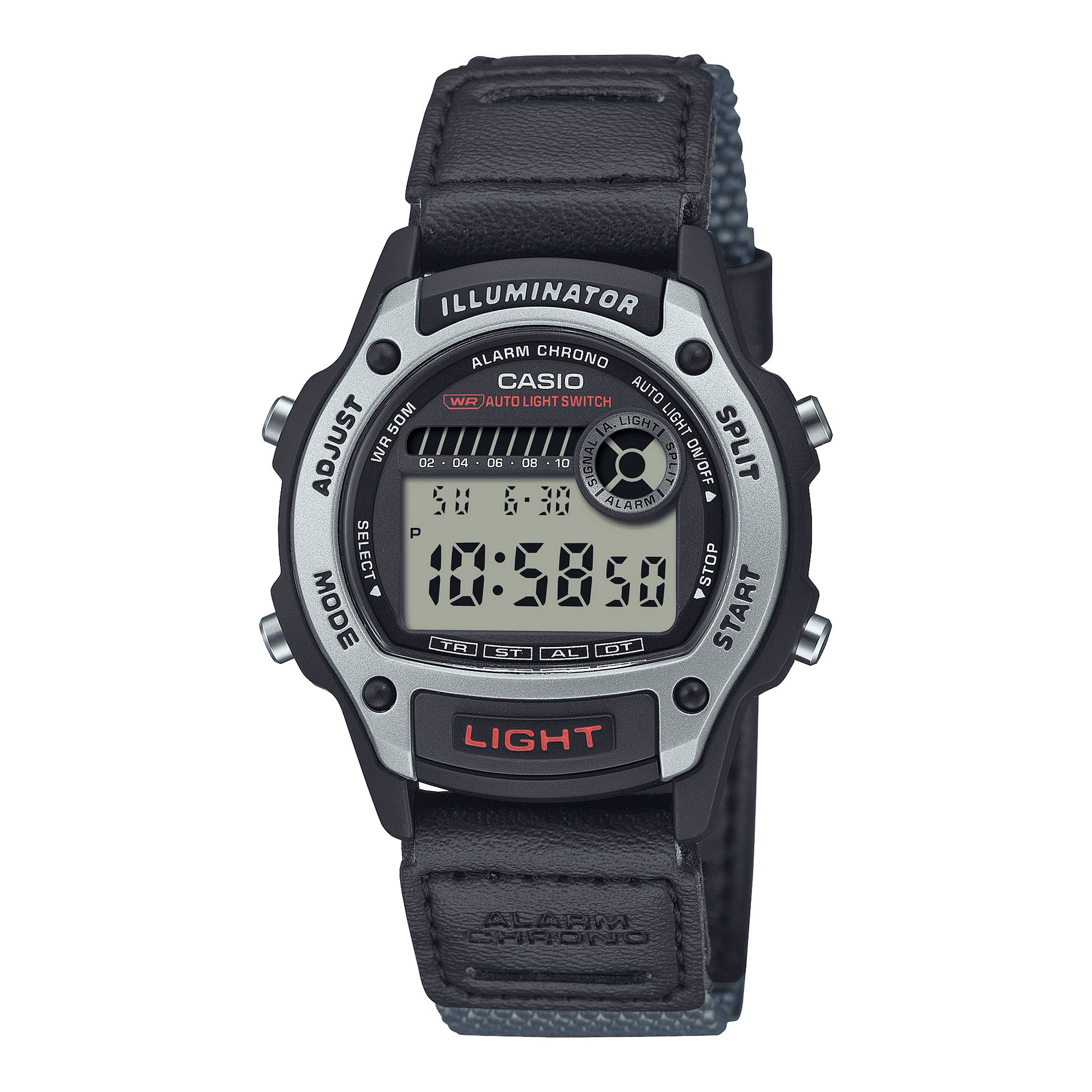 Casio W-220HF-8AVEF Unisex Armbanduhr • Alarm-Chronograph • Digitales Quarzwerk, Bild 2