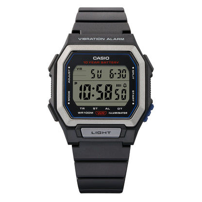 Casio W-738H-1AVEF Herren Digitaluhr Schwarz • Vibrationsalarm • 100-m-Wasserdichtigkeit, Bild 4