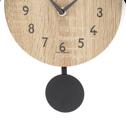 AMS W7512 Wanduhr • Quarz-Pendelwerk • Vogelmelodie
