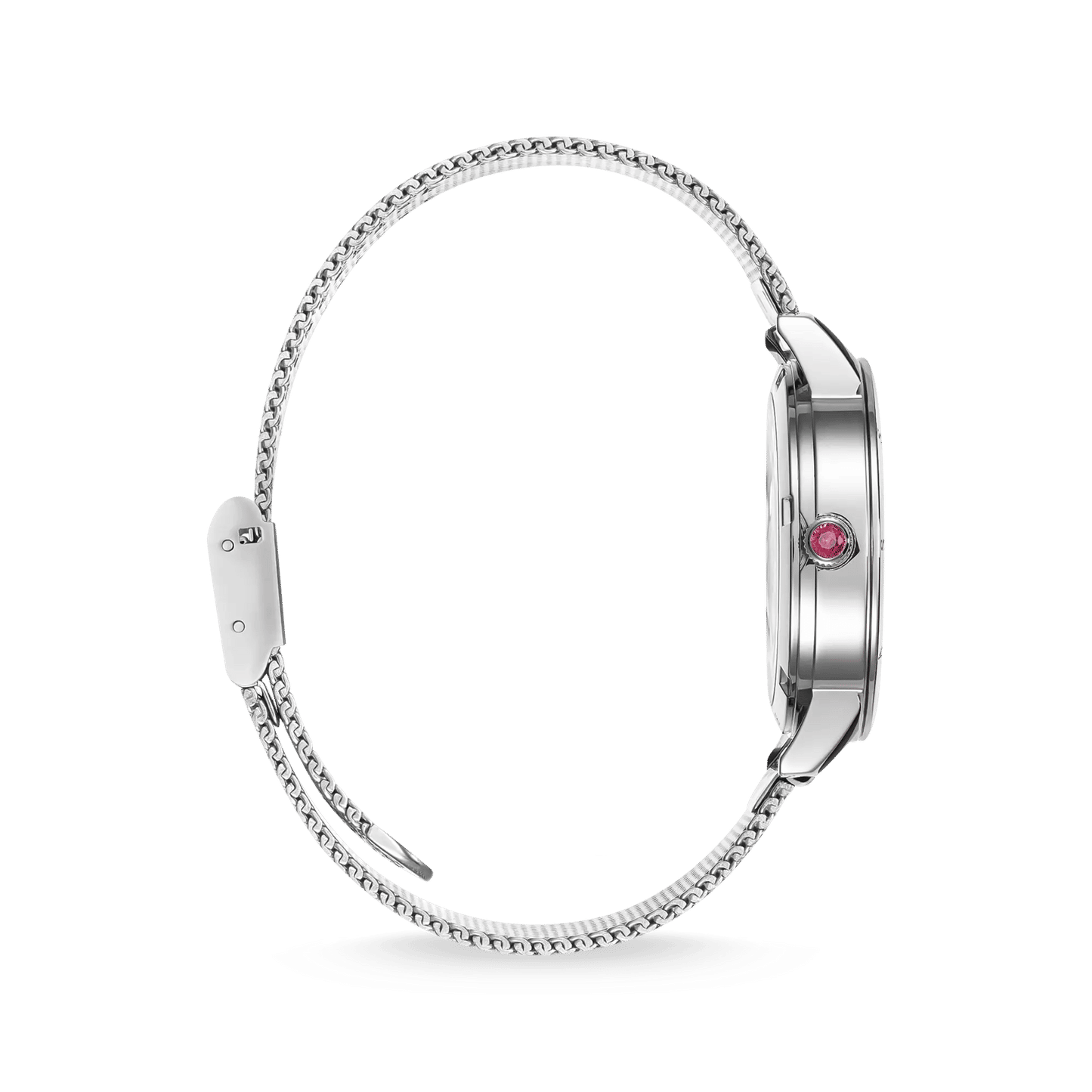 Thomas Sabo WA0383-201-203 Damen Armbanduhr Silber • Milanaise-Armband aus Edelstahl • Schlangendesign in 3D-Optik, Bild 2