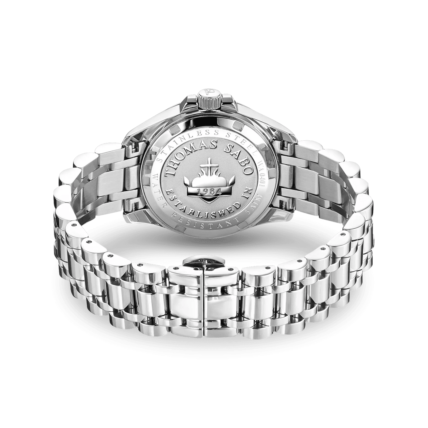 Thomas Sabo Divine WA0401-201-204 Damenuhr Rosa • Mineralglas mit Saphirbeschichtung • 10 ATM Wasserdicht, Bild 3