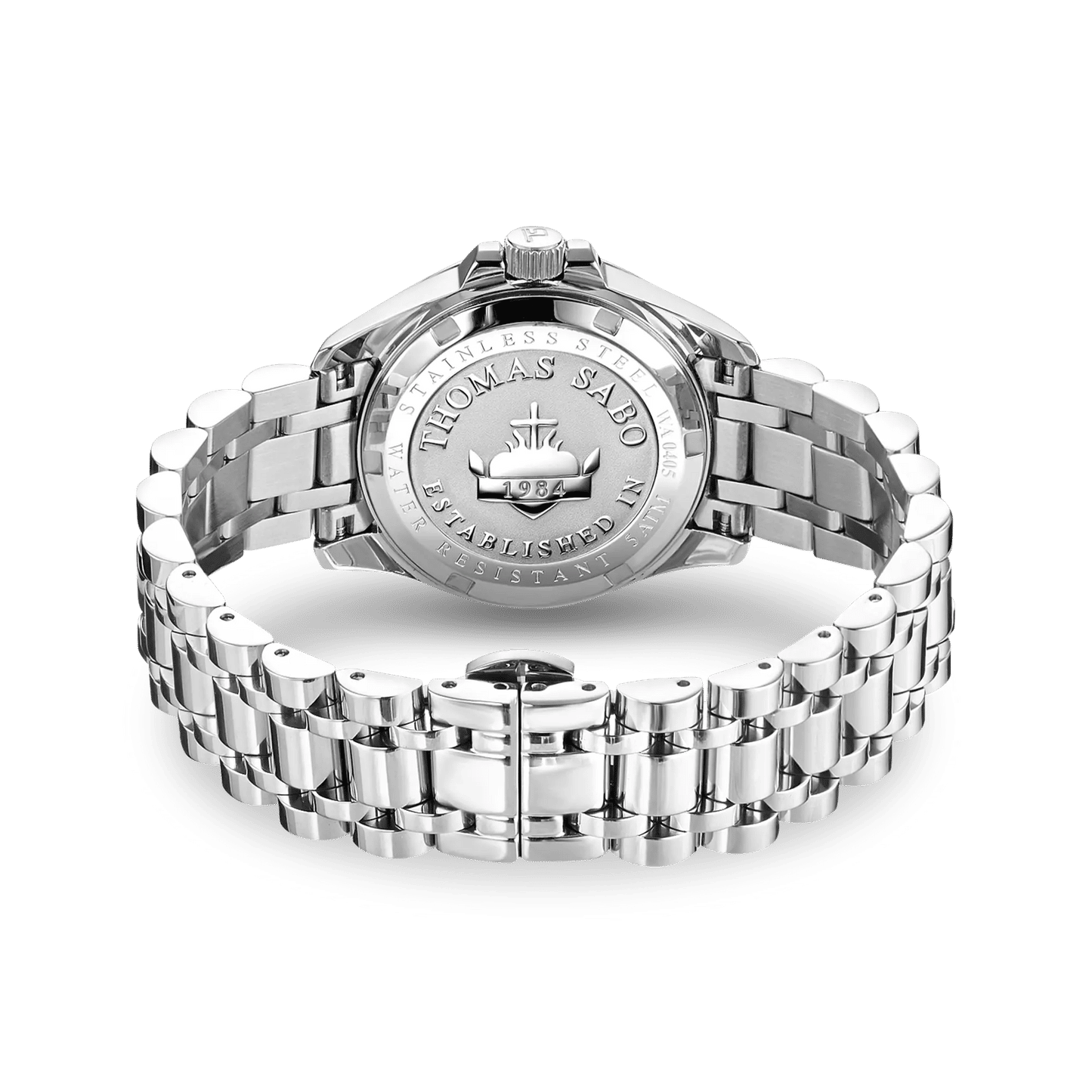 Thomas Sabo Divine Blue WA0405-201-209 Damenuhr Silber • Mineralglas mit Saphirbeschichtung • 10 ATM wasserdicht, Bild 3