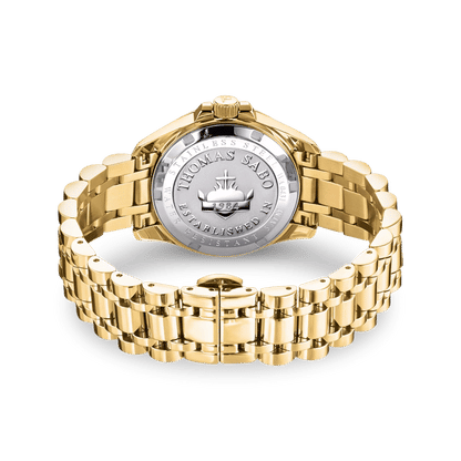 Thomas Sabo Divine Gold WA0431-291-207 Damenuhr Schwarzgold • Saphirbeschichtetes Mineralglas • MIYOTA-Uhrwerk, Bild 3