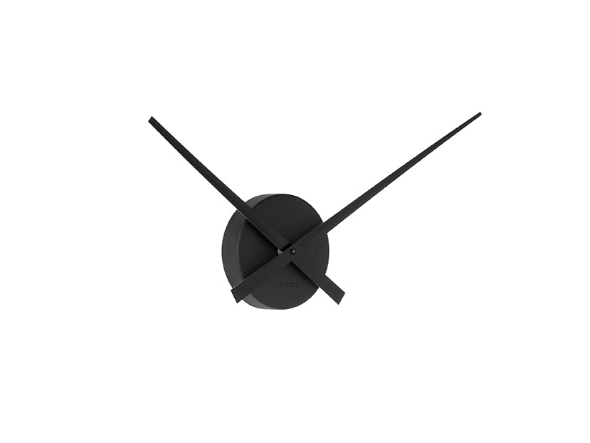 Karlsson Little Big Time Mini KA4348BK Wanduhr Schwarz • Offenes Aluminiumdesign • Ohne Gehäuse, Bild 2