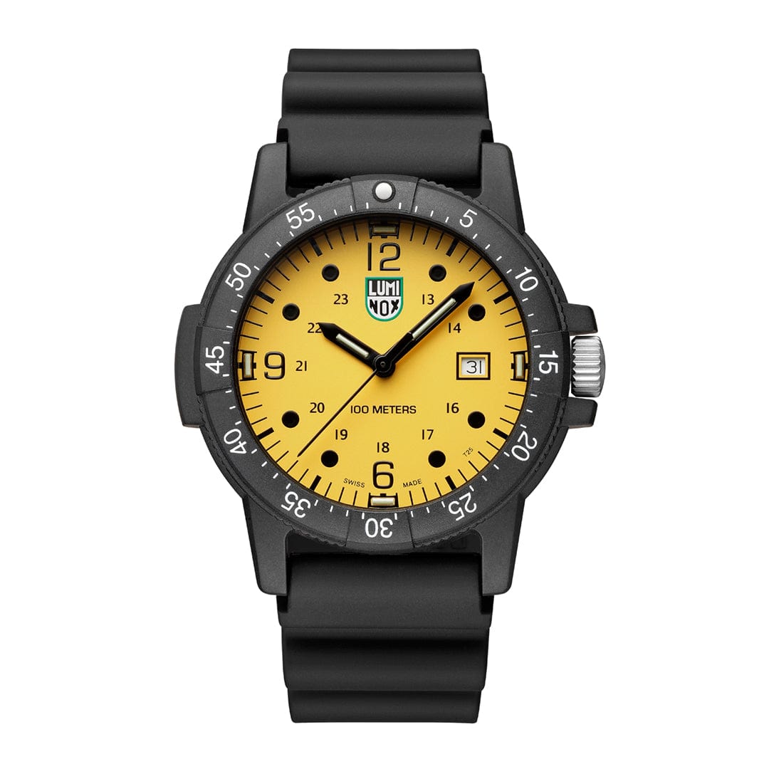 Luminox Sea Bass X2.2005 Herren Armbanduhr Schwarz/Gelb • CARBONOX™-Gehäuse • Luminox Light Technology, Bild 2