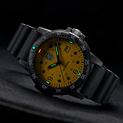 Luminox Sea Bass X2.2005 Herren Armbanduhr Schwarz/Gelb • CARBONOX™-Gehäuse • Luminox Light Technology, Bild 4