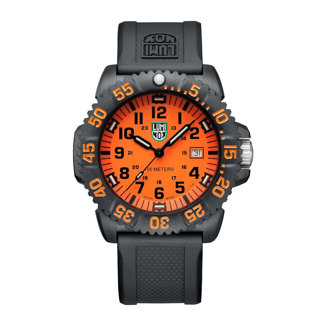Luminox Sea Lion X2.2059.1 Herren Armbanduhr Orange • CARBONOX-Gehäuse • Mineralglas