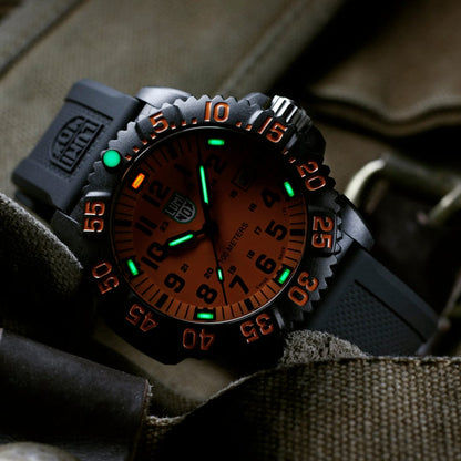 Luminox Sea Lion X2.2059.1 Herren Armbanduhr Orange • CARBONOX-Gehäuse • Mineralglas, Bild 3