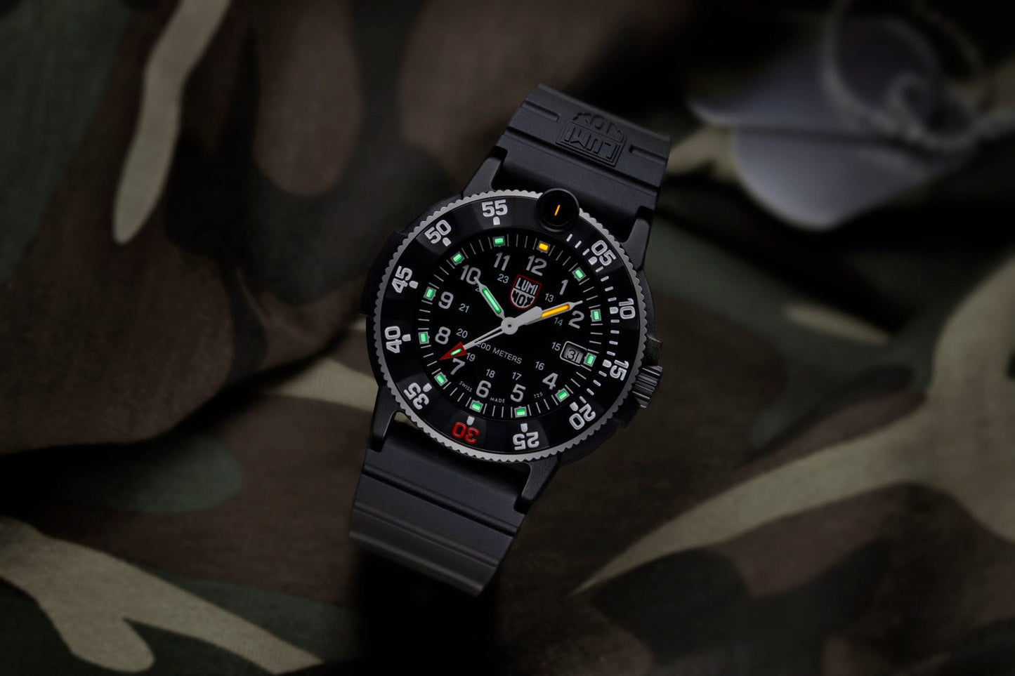 Luminox Navy SEAL Original XS.3001H Herren Armbanduhr Schwarz • Saphirglas • 200 m Wasserdicht, Bild 6