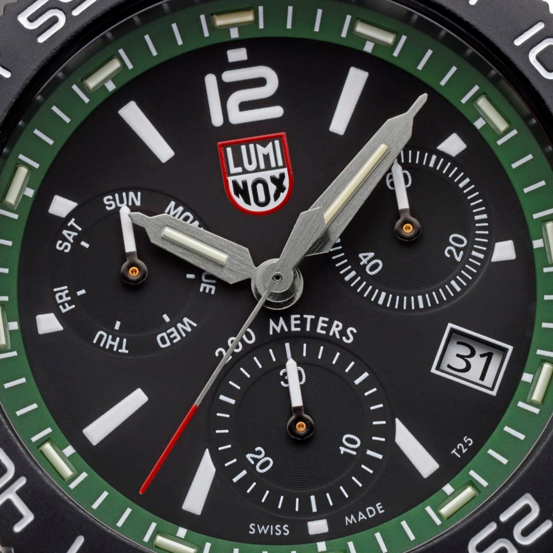 Luminox Pacific Diver XS.3147 Herren Armbanduhr Grün • Saphirglas • 200 m Wasserdicht, Bild 5
