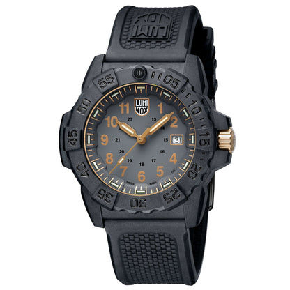 Luminox Navy SEAL XS.3508.GOLD Herren Armbanduhr Schwarz • CARBONOX™-Gehäuse • 25 Jahre Leuchttechnologie, Bild 8