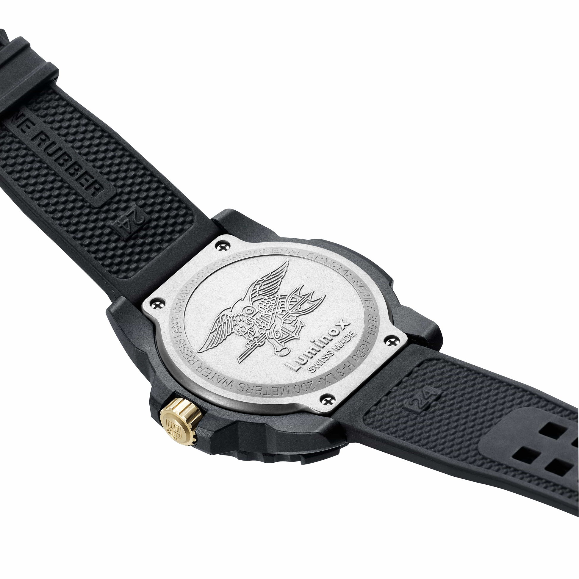 Luminox Navy SEAL XS.3508.GOLD Herren Armbanduhr Schwarz • CARBONOX™-Gehäuse • 25 Jahre Leuchttechnologie, Bild 7