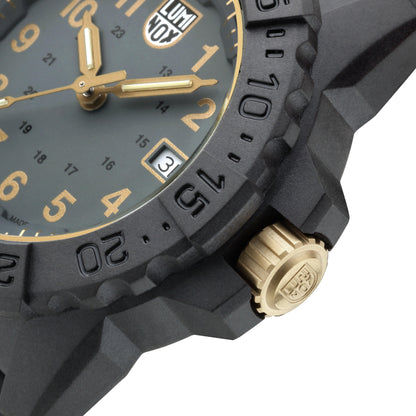 Luminox Navy SEAL XS.3508.GOLD Herren Armbanduhr Schwarz • CARBONOX™-Gehäuse • 25 Jahre Leuchttechnologie, Bild 4