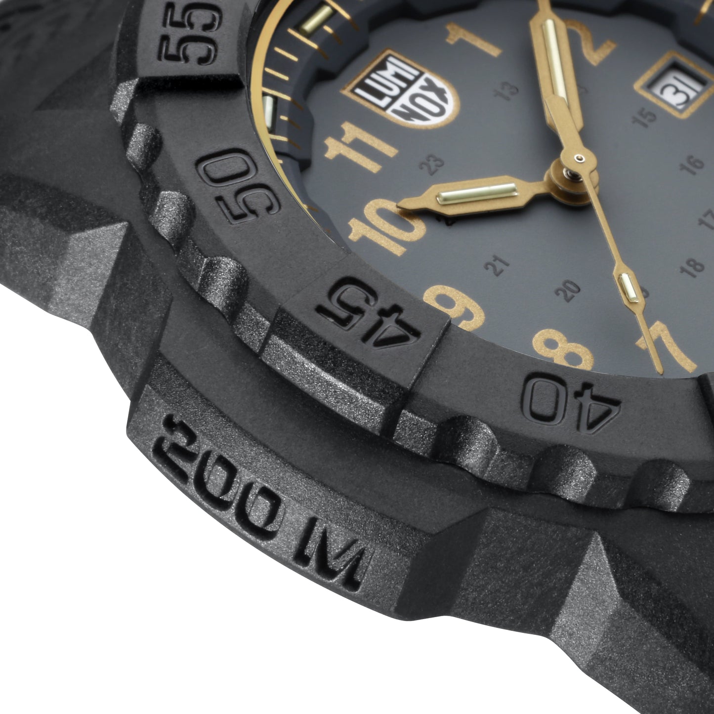 Luminox Navy SEAL XS.3508.GOLD Herren Armbanduhr Schwarz • CARBONOX™-Gehäuse • 25 Jahre Leuchttechnologie, Bild 6